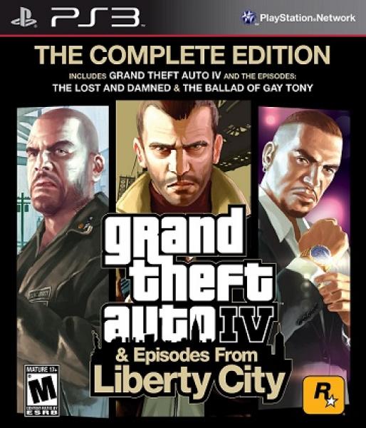 PS3 Grand Theft Auto IV 4 & Episodes from Liberty City - Complete Edition