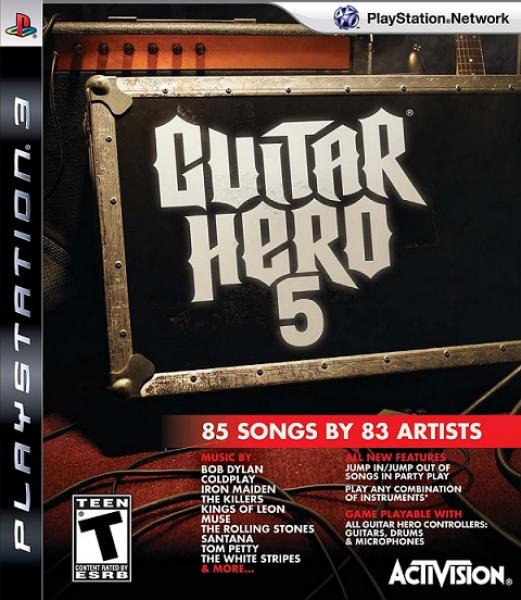 PS3 Guitar Hero 5
