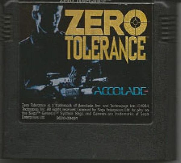 SG Zero Tolerance