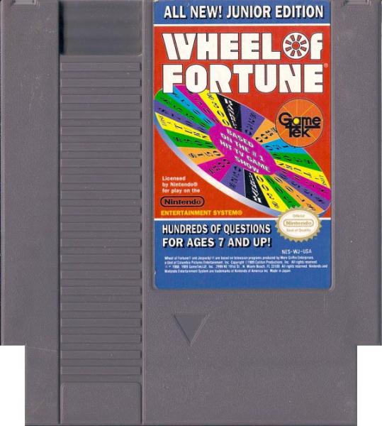 NES Wheel of Fortune - Junior Edition