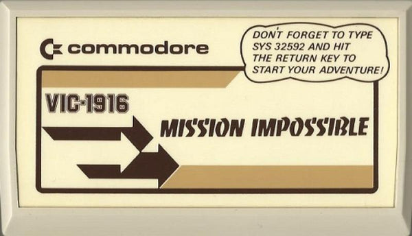 VIC20 Mission Impossible