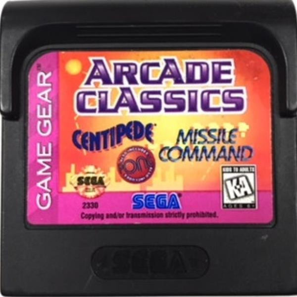 GG Arcade Classics - Centipede / Missile Command / Pong