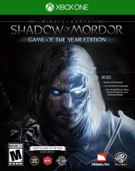 XB1 Middle Earth - Shadow of Mordor - Game of the Year Edition