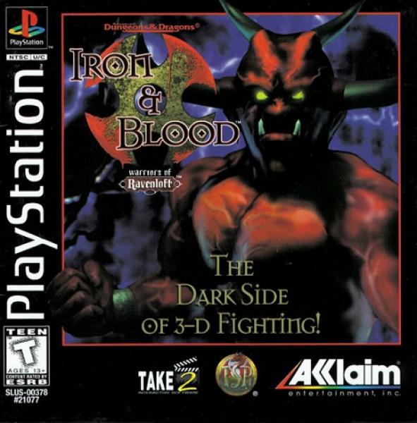 PS1 Advanced Dungeons and Dragons - Iron and Blood