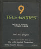 A26 3D Tic Tac Toe - Sears / TeleGames Text Label