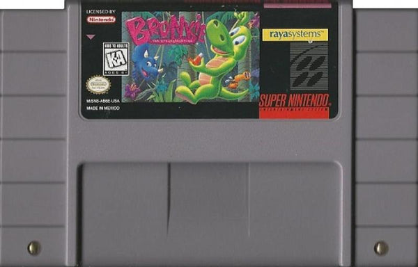 SNES Bronkie the Bronchiasaurus
