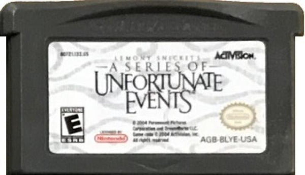 GBA Lemony Snicket's - A Series of Unfortunate Events