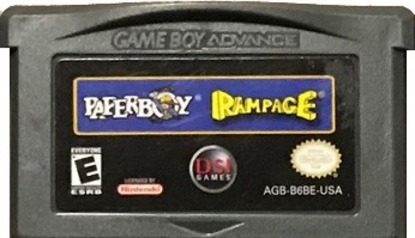 GBA Paperboy + Rampage