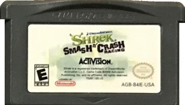 GBA Shrek - Smash N' Crash Racing