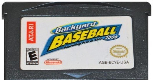 GBA Backyard Baseball 2006