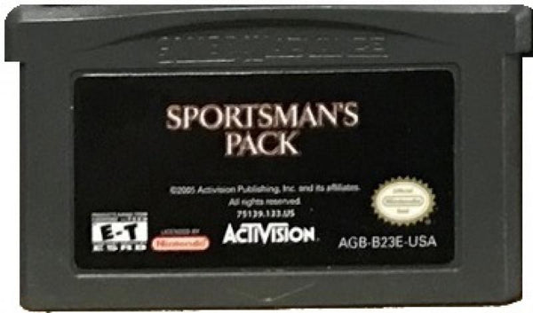 GBA Sportsman's Pack - Cabela's Big Game Hunter / Rapala Pro Fishing