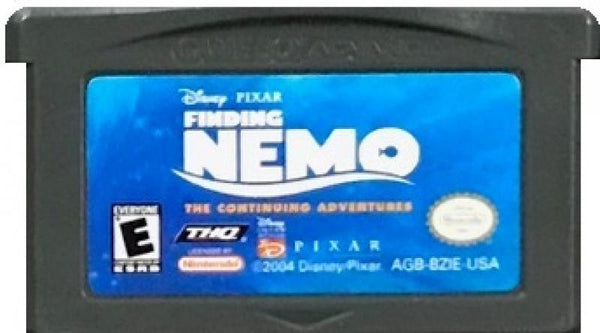 GBA Finding Nemo - The Continuing Adventures