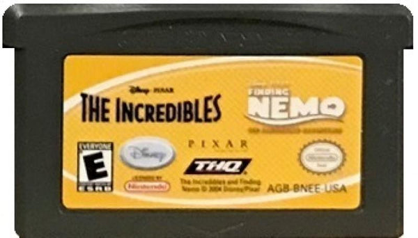 GBA Incredibles / Finding Nemo