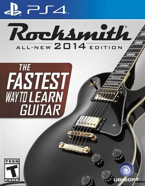 PS4 Rocksmith 2014 - Standard or Remastered Edition - Game Only - DLC MAY NOT BE INCLUDED