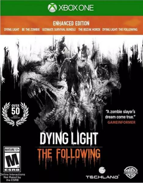 XB1 Dying Light - The Following - Enhanced Edition - DLC MAY NOT BE INCLUDED