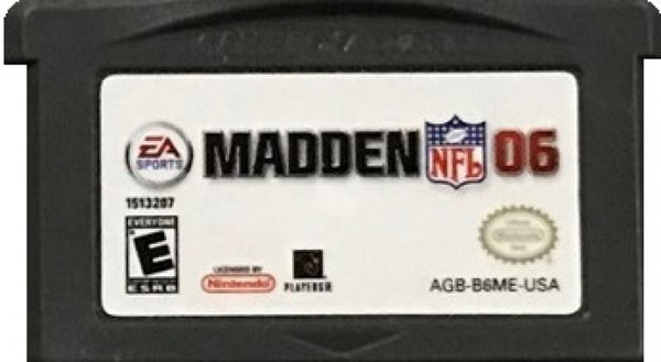 GBA Madden 06
