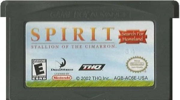 GBA Spirit - Stallion of the Cimarron - Search for Homeland