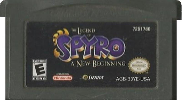 GBA Legend of Spyro - A New Beginning