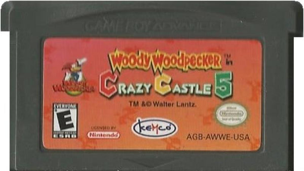 GBA Woody Woodpecker in Crazy Castle 5