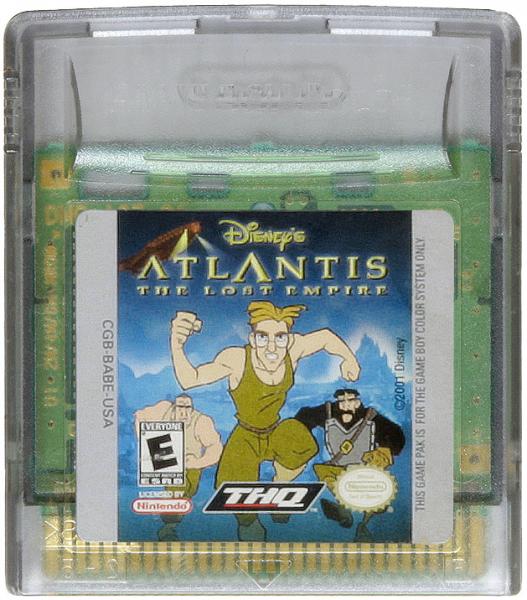 GBC Atlantis - The Lost Empire