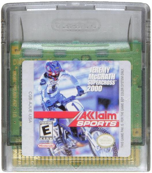 GBC Jeremy McGrath Supercross 2000
