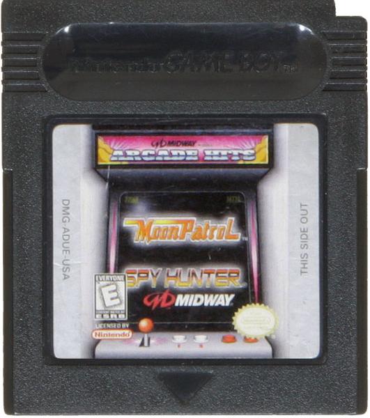 GBC Midway Arcade Hits - Moon Patrol / Spy Hunter