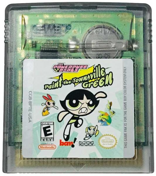 GBC Powerpuff Girls - Paint the Townsville Green