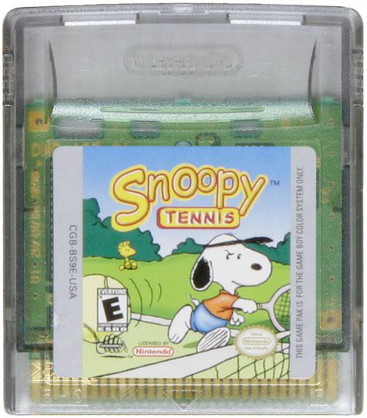 GBC Snoopy Tennis