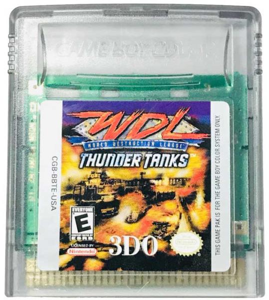 GBC WDL World Destruction League - Thunder Tanks