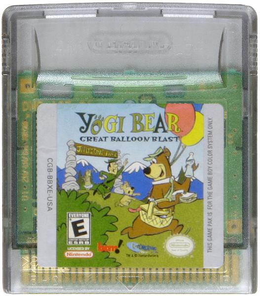 GBC Yogi Bear - Great Balloon Blast