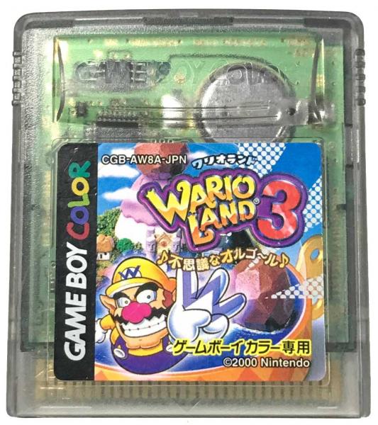 GBC Wario Land 3 - CGB-AW8A-JPN - JAPANESE IMPORT