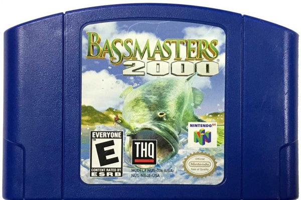 N64 BassMasters 2000 - Blue Cart