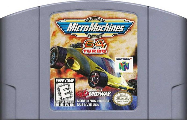 N64 Micro Machines 64 Turbo