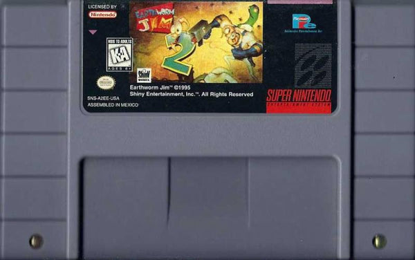 SNES Earthworm Jim 2