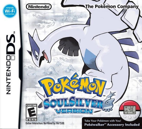 NDS Pokemon - SoulSilver - Complete in Box with Game and Pokewalker