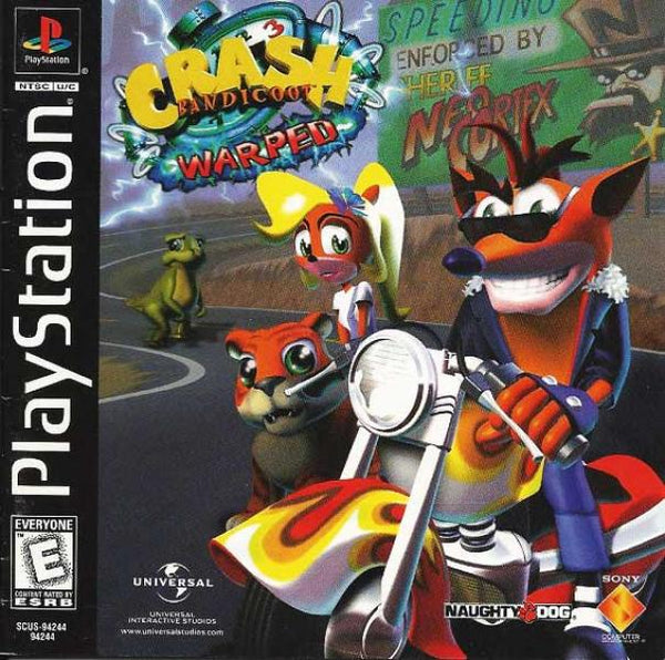 PS1 Crash Bandicoot - Warped