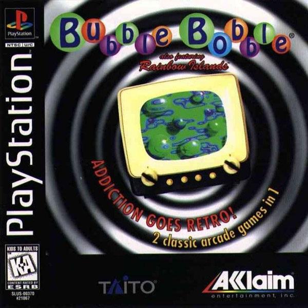 PS1 Bubble Bobble - Featuring Rainbow Islands