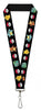 Lanyard - Nintendo - Pokemon - Pikachu Bulbasaur Charmander Squirtle pokeball - NEW