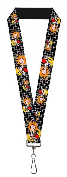 Lanyard - SEGA Genesis - Alex Kidd - Miracle World box cover punch - NEW