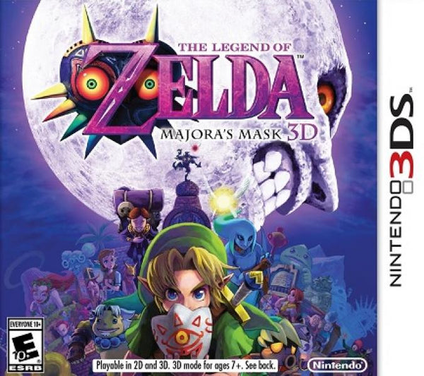 3DS Legend of Zelda - Majoras Mask - 3D