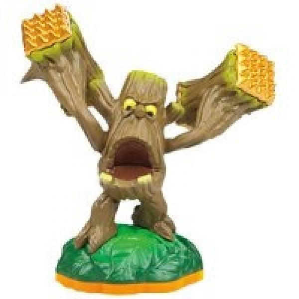 Skylanders - Giants - Figure - Orange Base - Life - Stump Smash - Tree Stump Man - 84507888 - USED