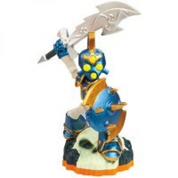 Skylanders - Giants - Figure - Orange Base - Undead - Chop Chop - Skeleton Knight with Sword and Shield - 84490888 - USED