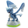 Skylanders - Spyro's Adventure - Figure - Green Base - Air - Whirlwind - Blue Dragon with Unicorn Horn - 84187888 - USED