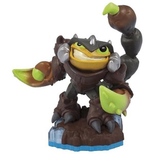 Skylanders - Swap Force - Figure - Blue Base - Water - Scorp - Brown Scorpion with Green Accents - 84806888 - USED