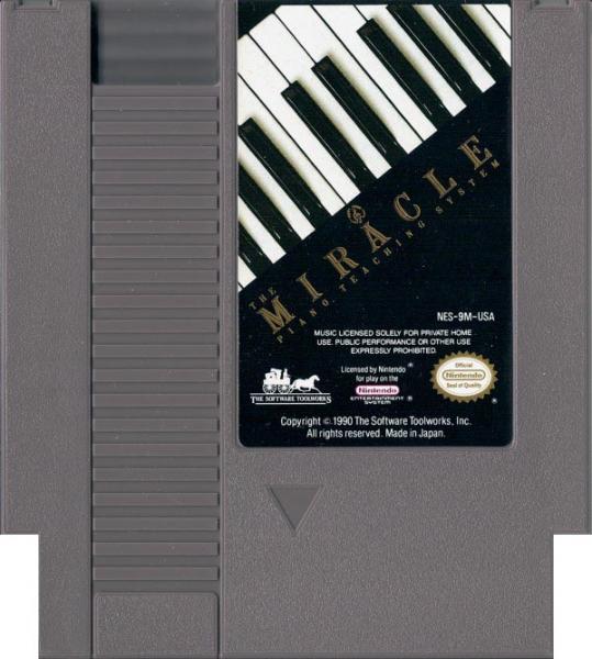 NES Miracle Piano Teaching System - Game Only