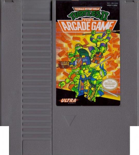 NES Teenage Mutant Ninja Turtles II 2 - The Arcade Game