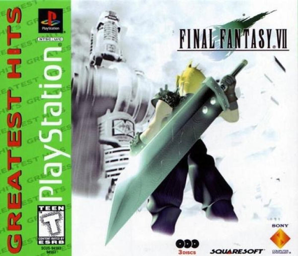 PS1 Final Fantasy VII 7 - GREATEST HITS