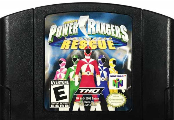 N64 Power Rangers - Lightspeed Rescue