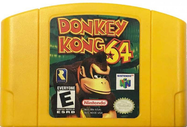 N64 Donkey Kong 64 - EXPANSION PAK REQUIRED