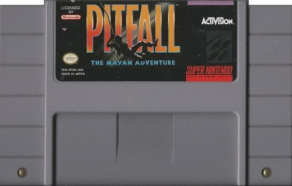 SNES Pitfall - The Mayan Adventure